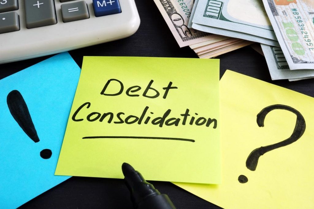 Consider debt consolidation