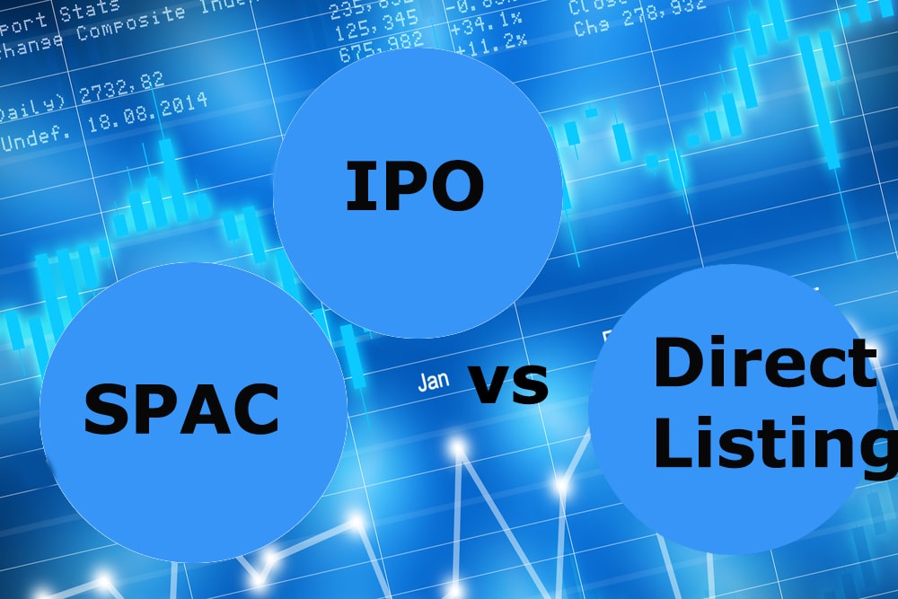 SPAC, IPO, vs. Direct Listing: What’s the Difference