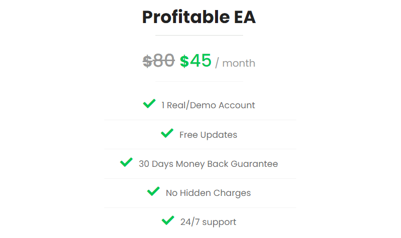 Green Graph EA Price