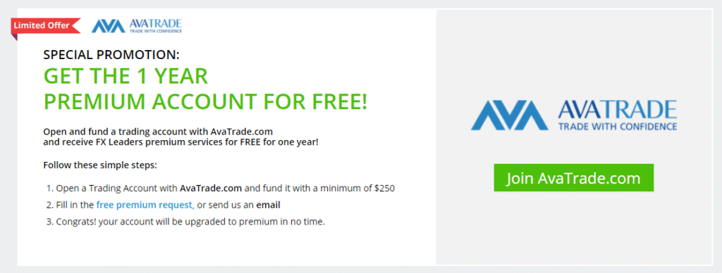 FXLeaders. We can register a real account on Avatrade. 