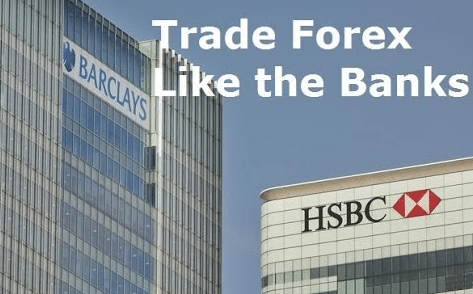 How big banks trade forex