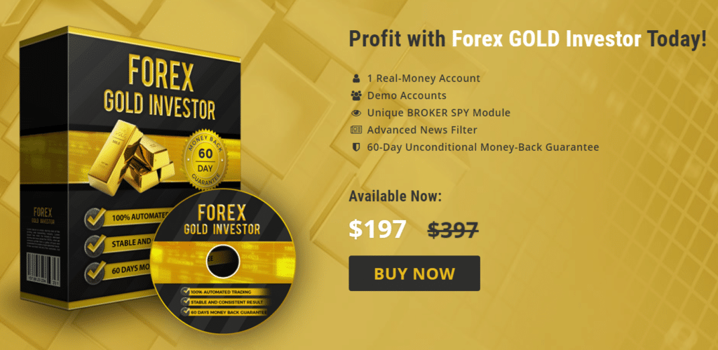 Forex Gold Investor Robot the offer