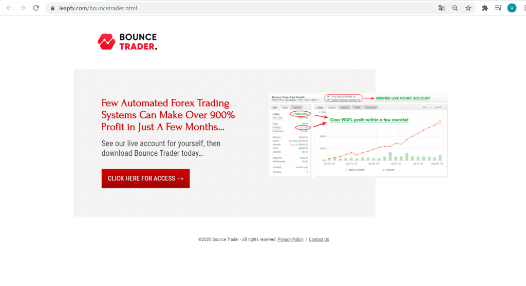 Bounce Trader presentation