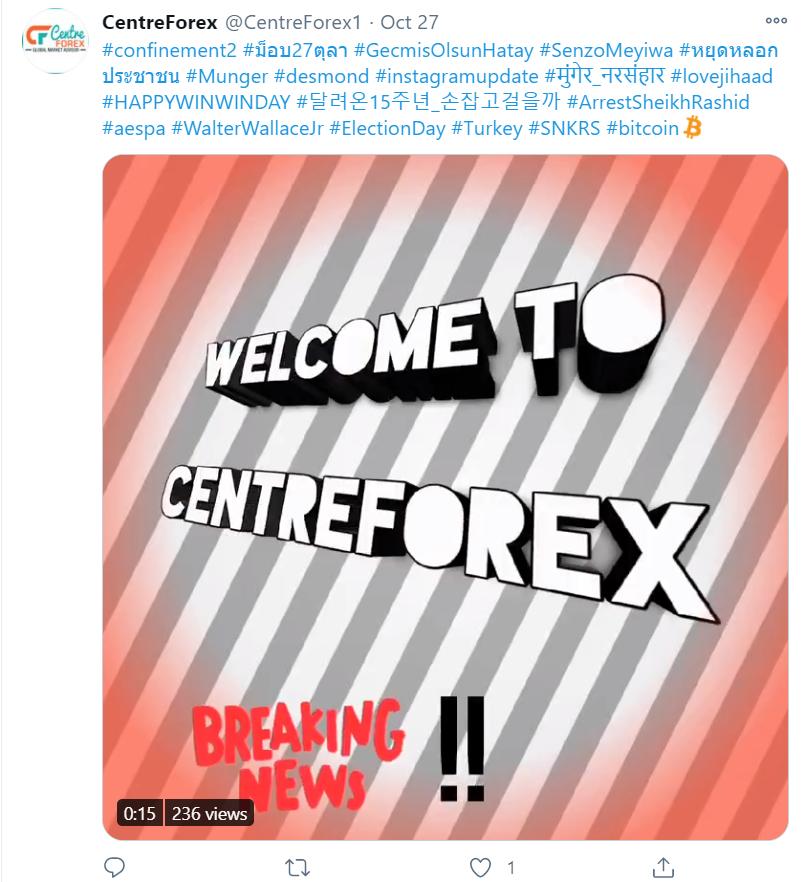 Centre Forex social network