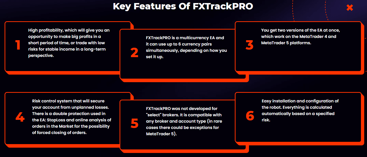 FXTrack Pro Features