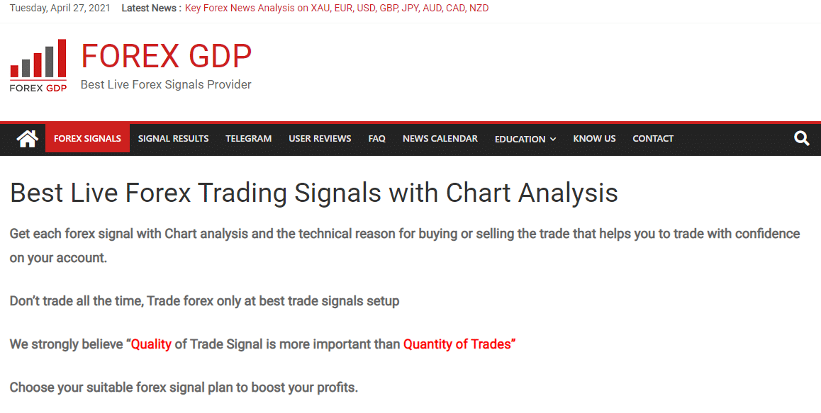 Forex GDP presentation