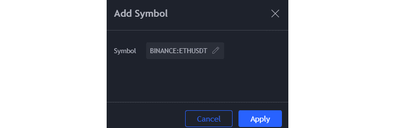 add symbol