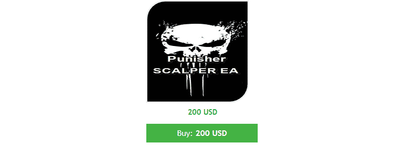 Punisher Scalper EA’s price. 