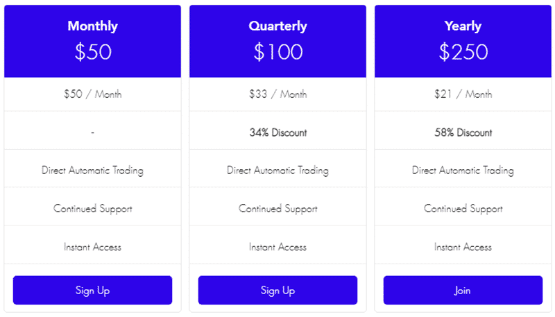 Tip Toe Hippo’s pricing plans. 