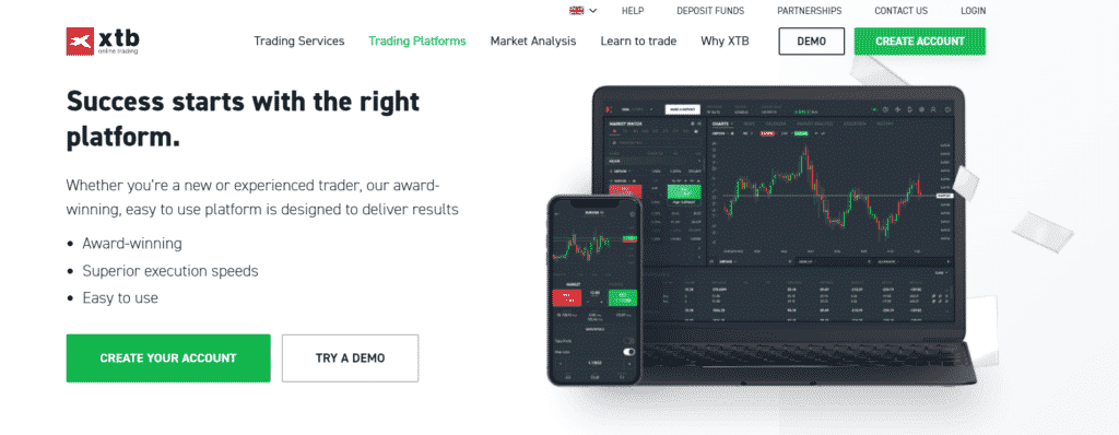 XTB - Platforms overview