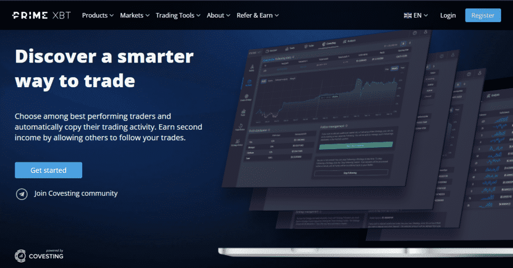 PrimeXBT - Covesting