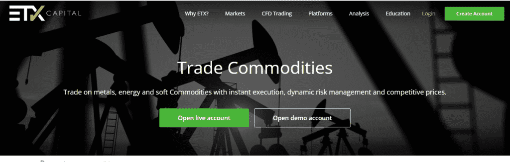 ETX Capital - Commodities