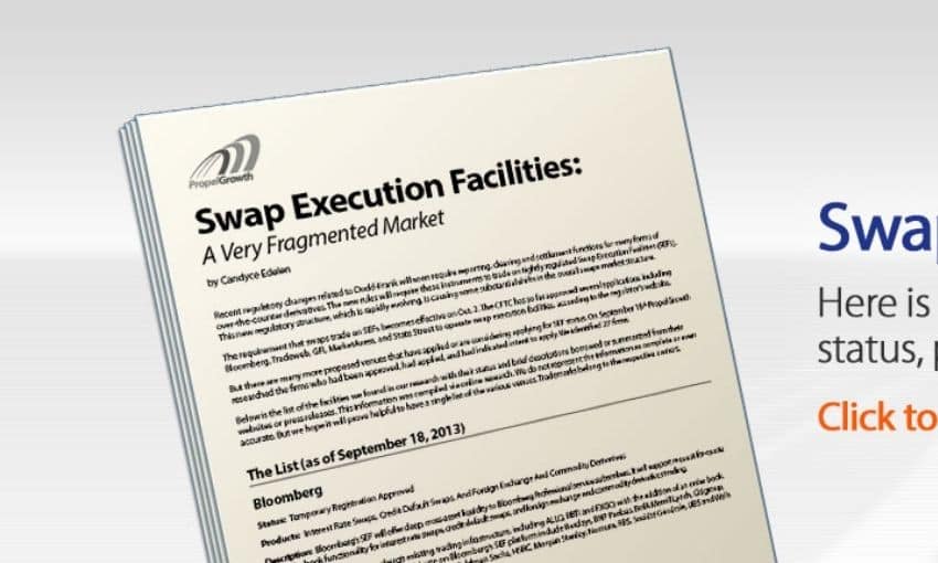 Swaps Execution Facilities