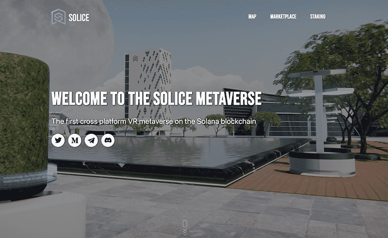 Solice’s homepage